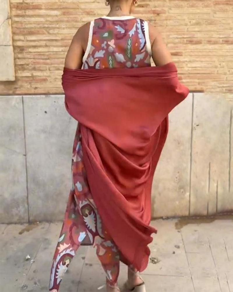 Bella | Two-Piece Urban Style Printed Set