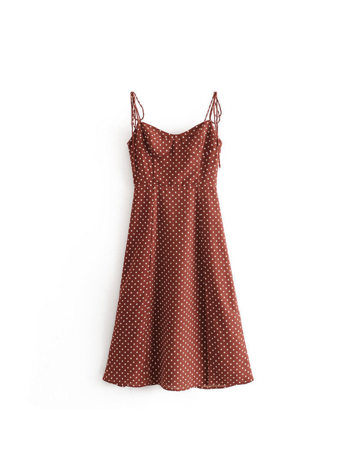 Elżbieta® | Vintage Muse Polka Dot Long Dress
