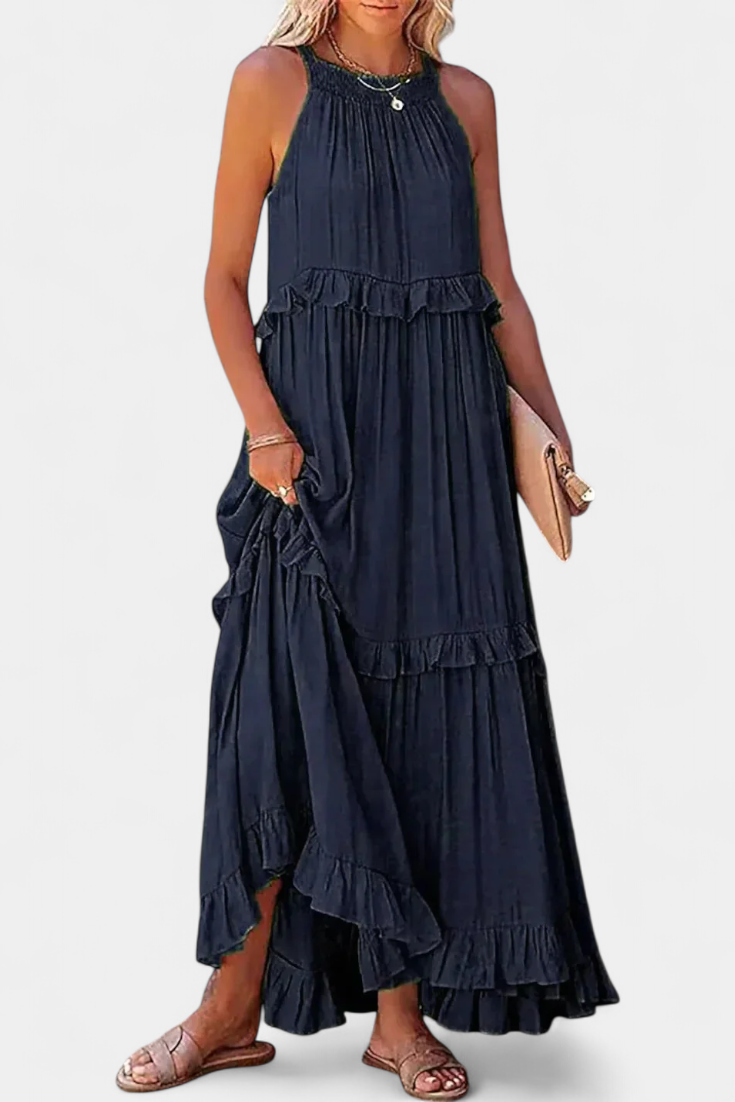 Monica Timeless Comfort Dress with Natural Freshness