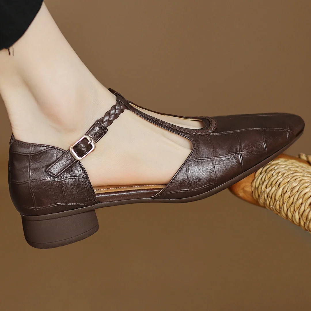 Solenza™| Veronica Leather Sandals