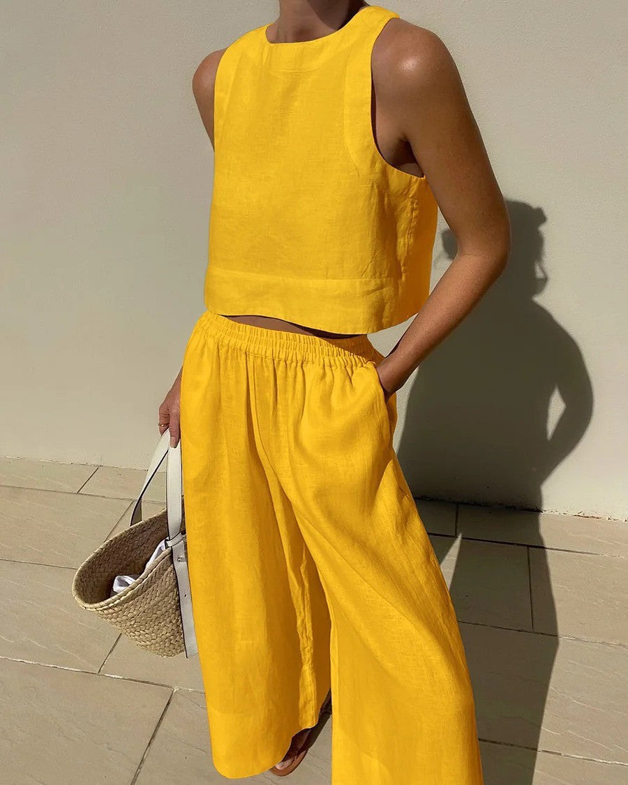 Ami | Two-Piece Sleeveless Set