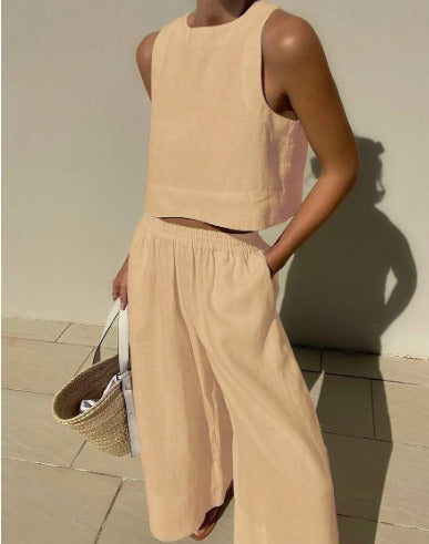 Ami | Two-Piece Sleeveless Set