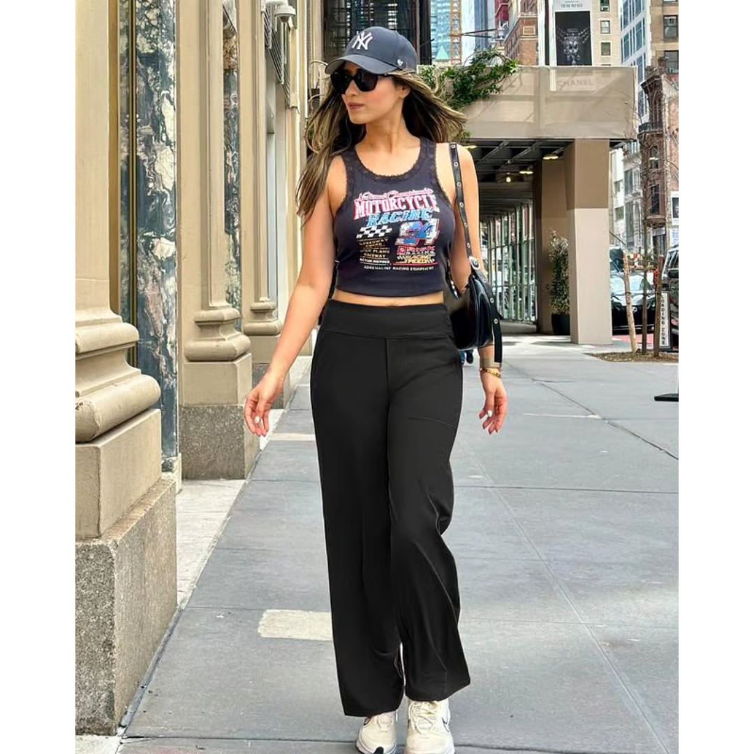 Liliane – Elegant and Loose High-Waisted Pants