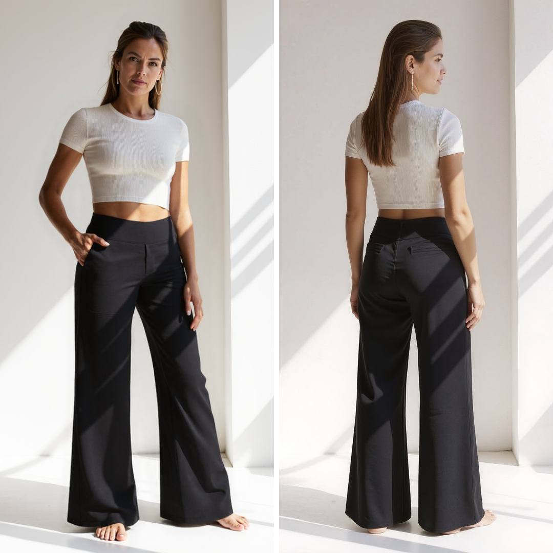 Liliane – Elegant and Loose High-Waisted Pants