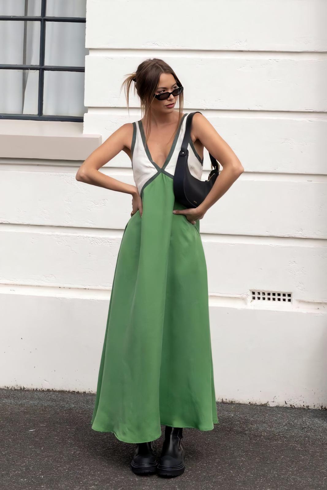 Elena - Sleeveless Midi Dress
