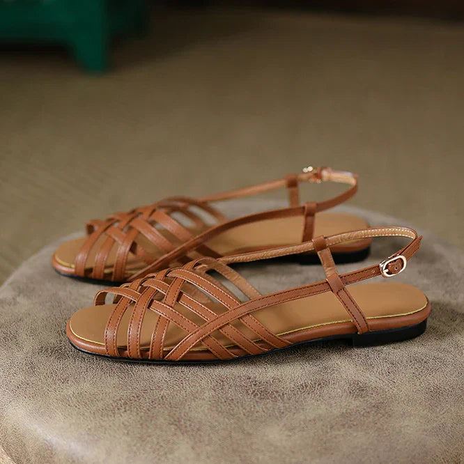 Solenza™| Klaire Flat Sandals