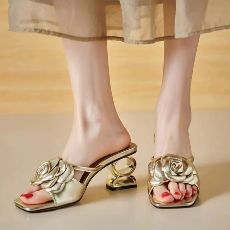 Solenza™| Dera Floral Sandals