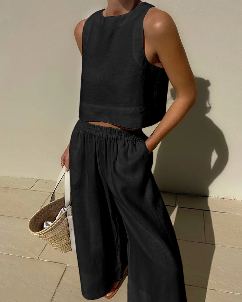 Ami | Two-Piece Sleeveless Set