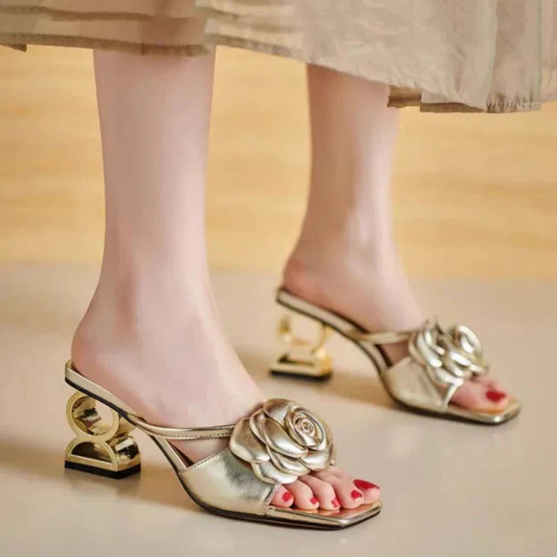Solenza™| Dera Floral Sandals