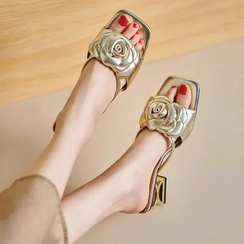 Solenza™| Dera Floral Sandals