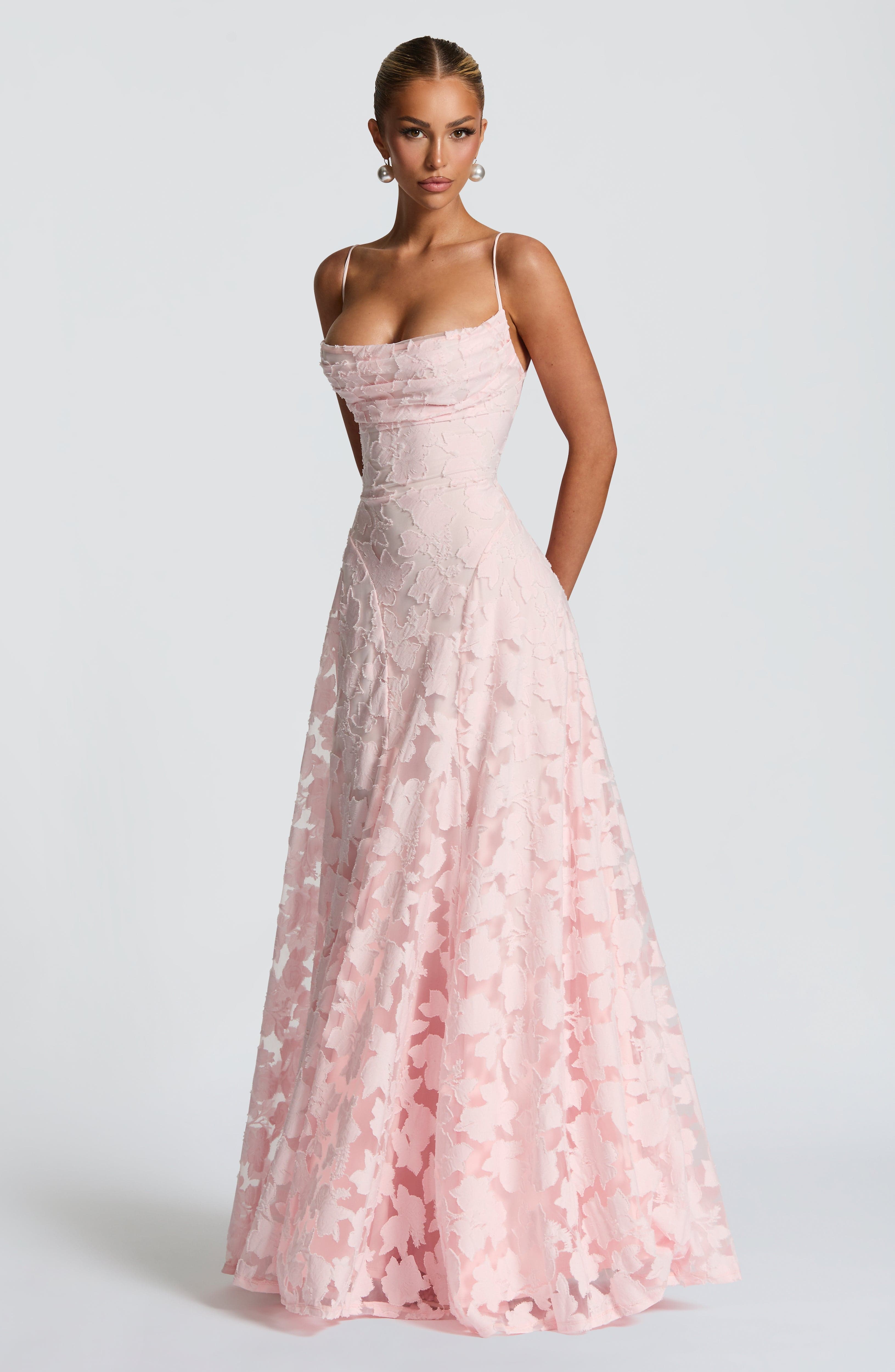 Francisa™ | Charming Long Lace Dress