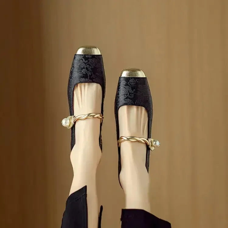 Solenza™| Mestelle Leather Mary Janes