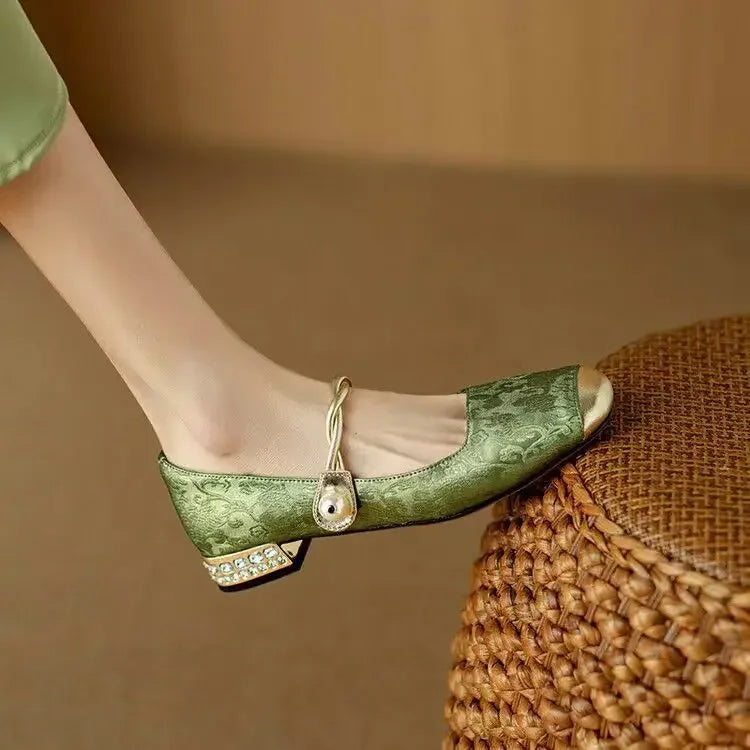 Solenza™| Mestelle Leather Mary Janes