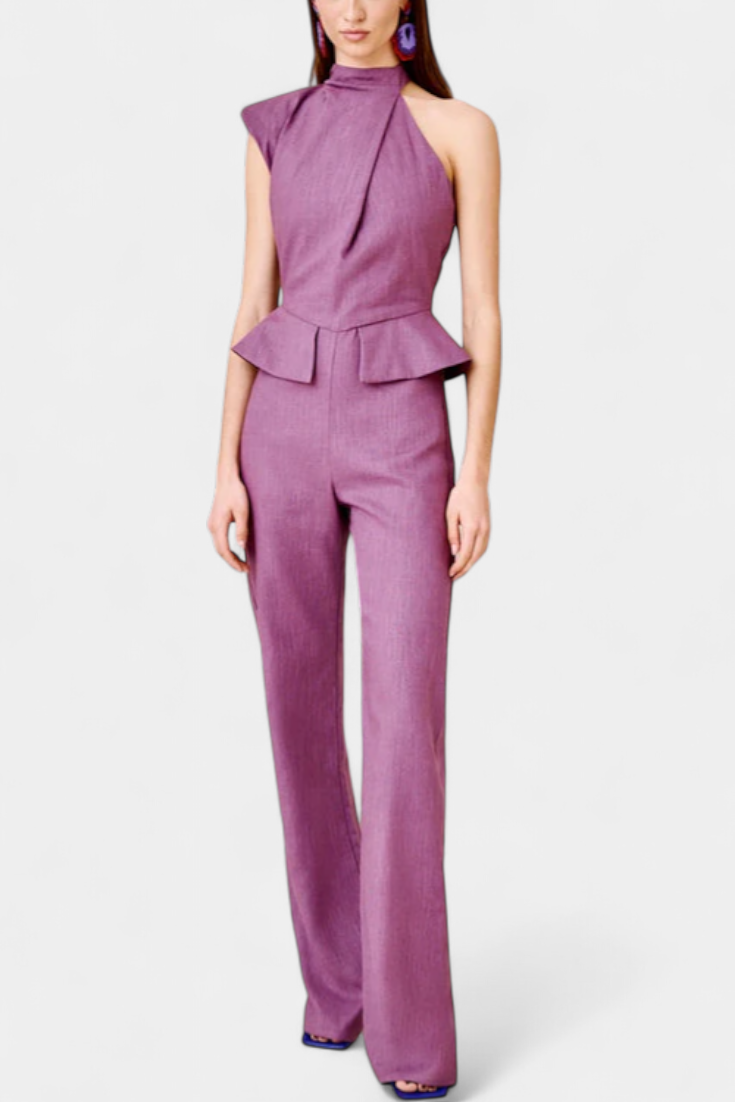 Nerida Asymmetrical Long Jumpsuit