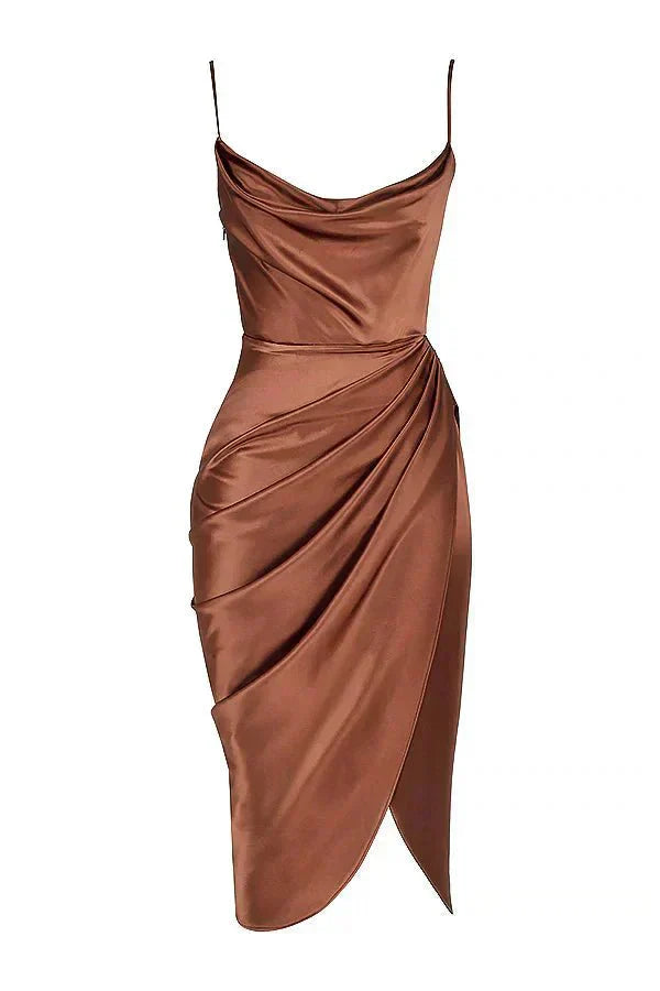 Scarlett™ | Luxury Silk Maxi Dress with Corset