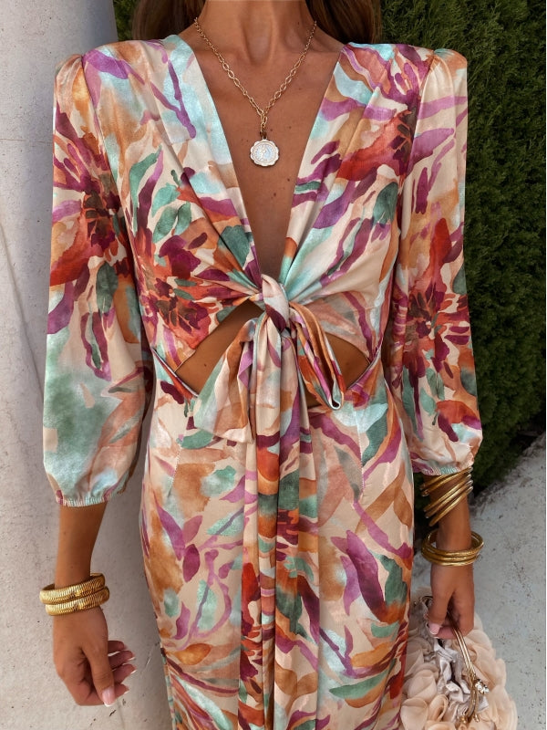 Danika | Elegant Dress with Cutout