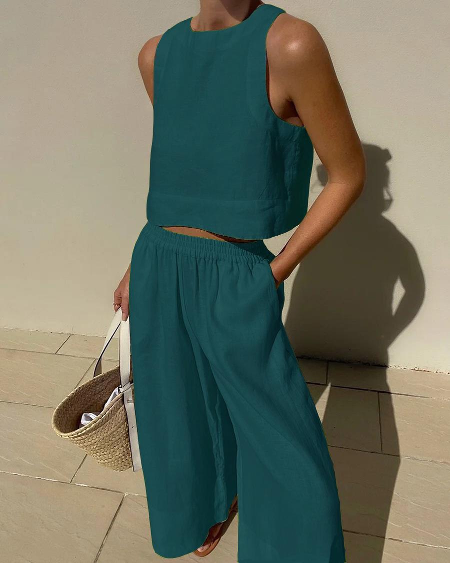 Isola™ | Two-Piece Sleeveless Set