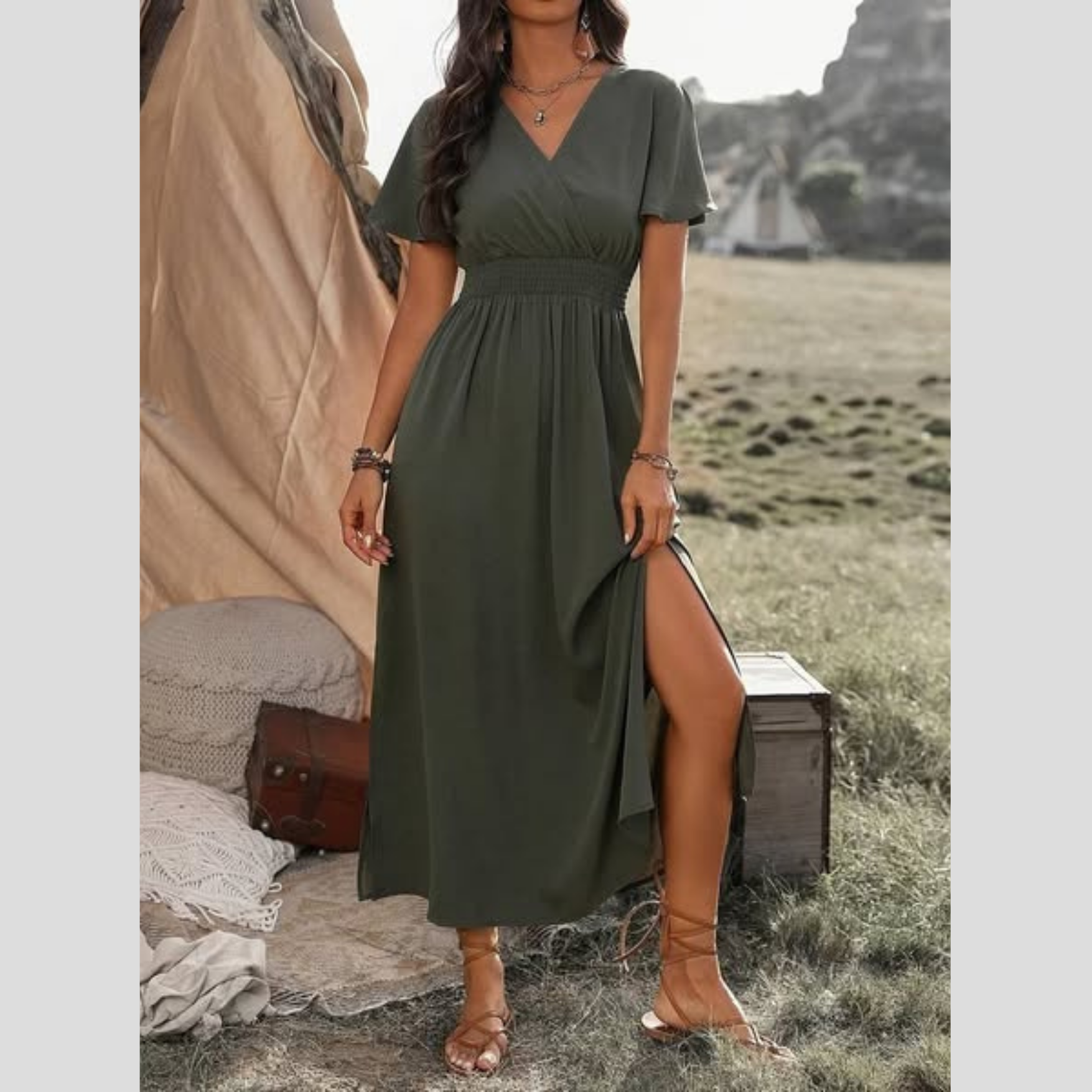 ROMI™ - ELEGANT AND FLATTERING DRESS
