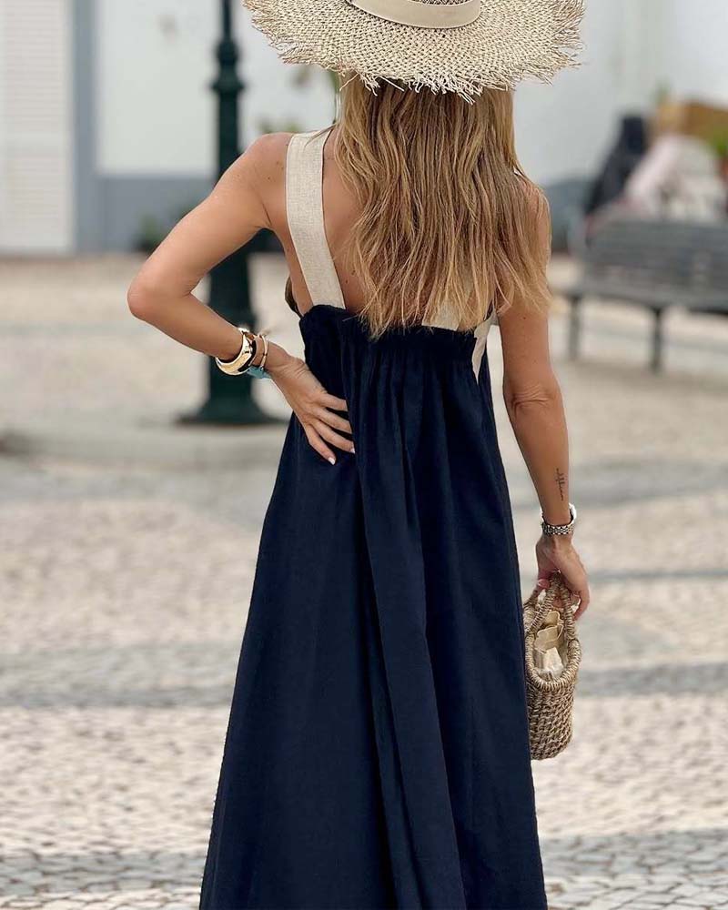 Sienna™ | Elegant Dress with Open Back