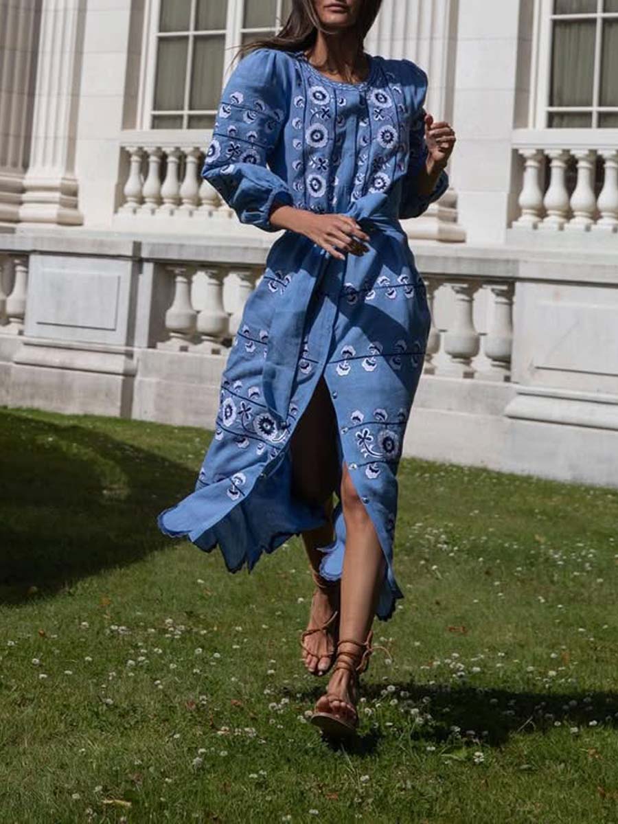 Emma - Chic Dress with Belt