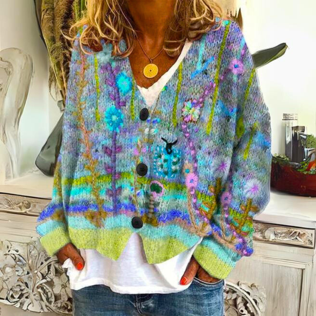 Addison™ - Casual Retro Elegant Button Cardigan