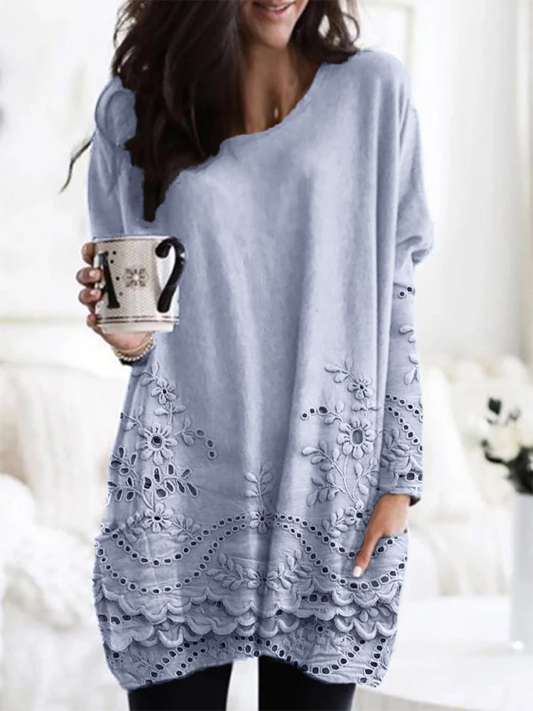 Clarissa™ | Printed Cozy Sweater