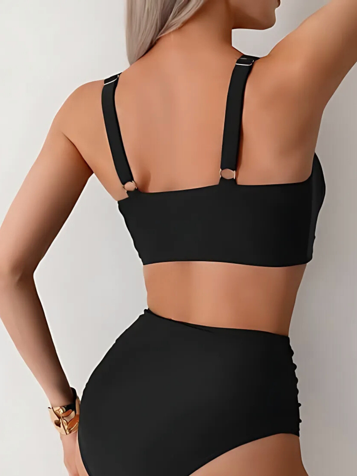 Nolwenn | Ruffle bandeau bikini