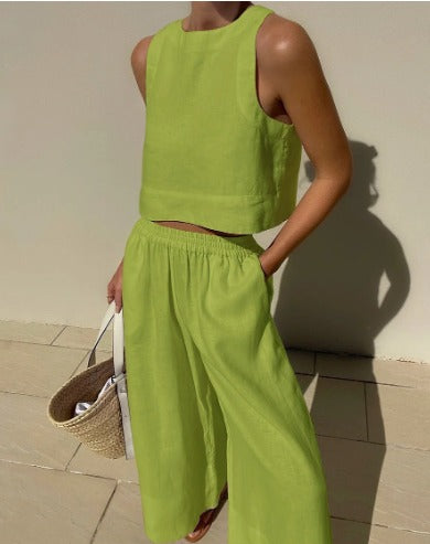 Ami | Two-Piece Sleeveless Set