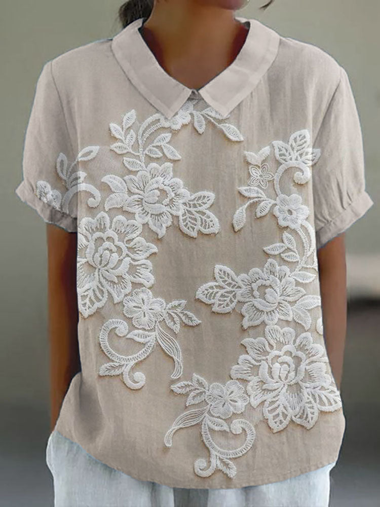 Clarette™ | Vintage Printed Shirt