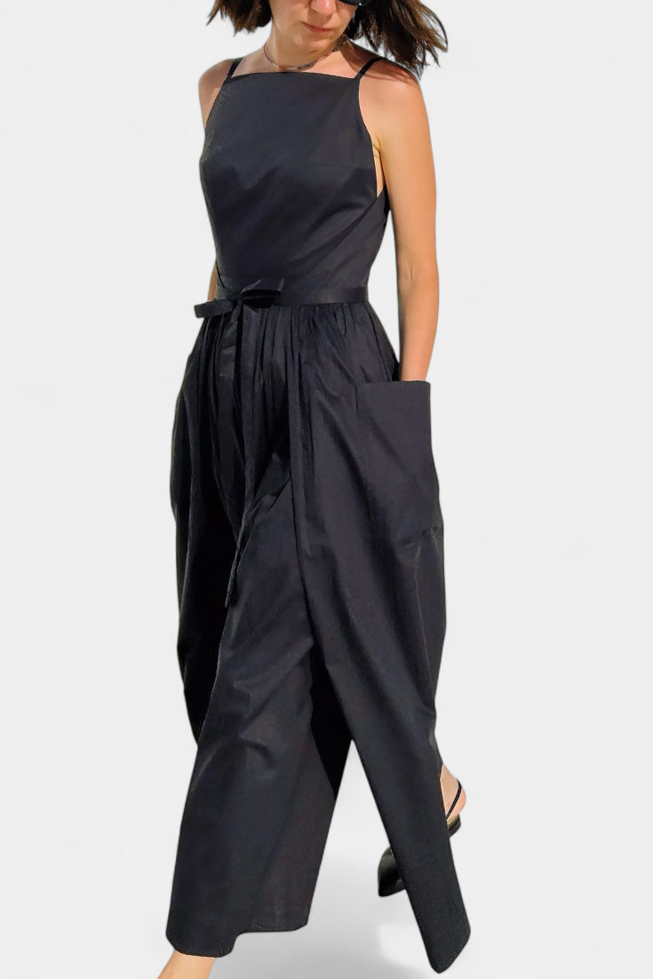 Dezi Strapless Long Dress with Adjustable Side Laces