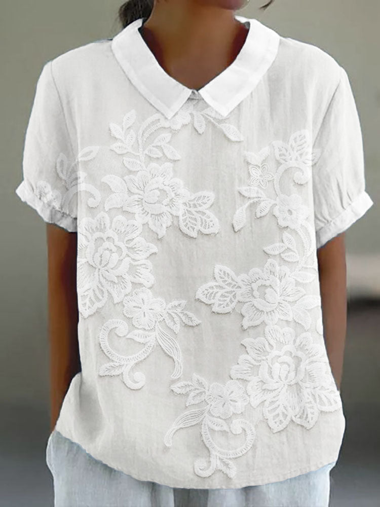 Clarette™ | Vintage Printed Shirt