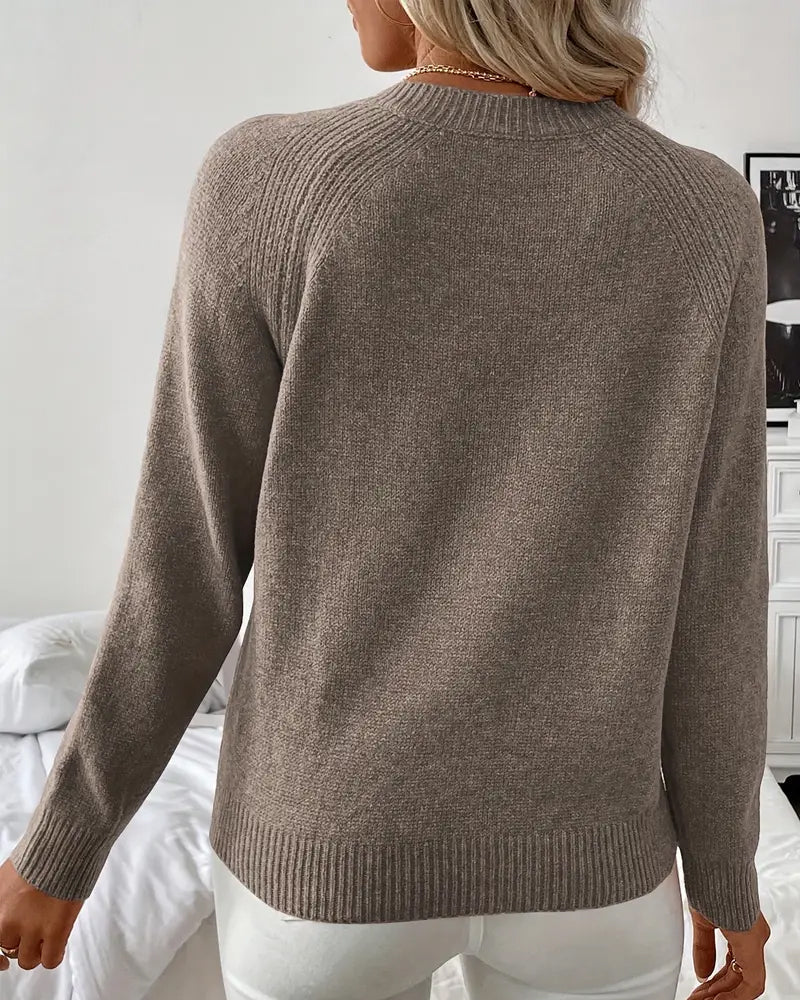 Alba | Sweater with Button Details