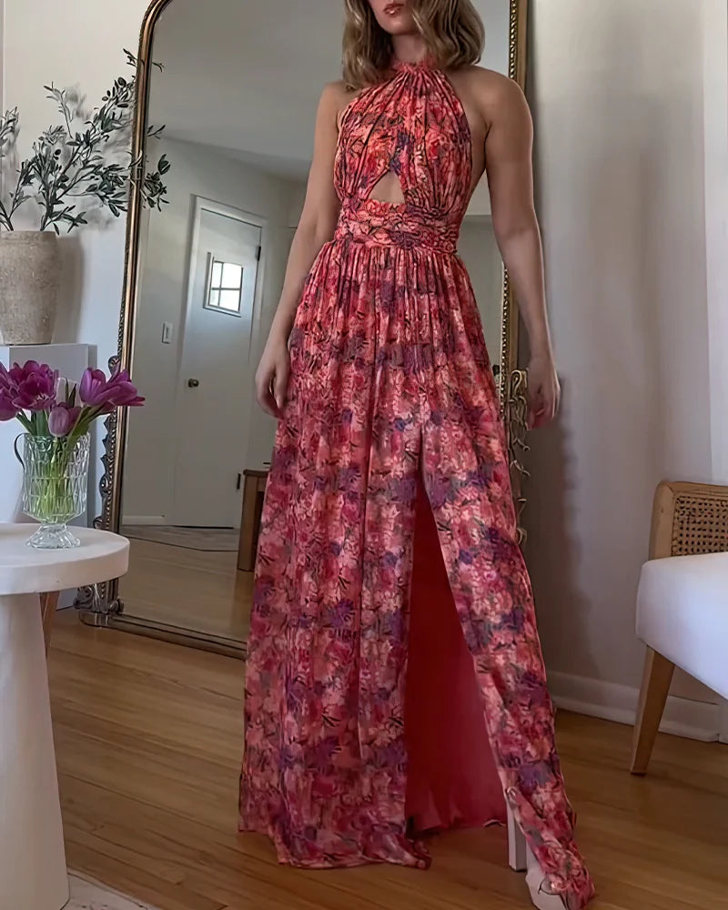 Oriane™ | Long Backless Dress