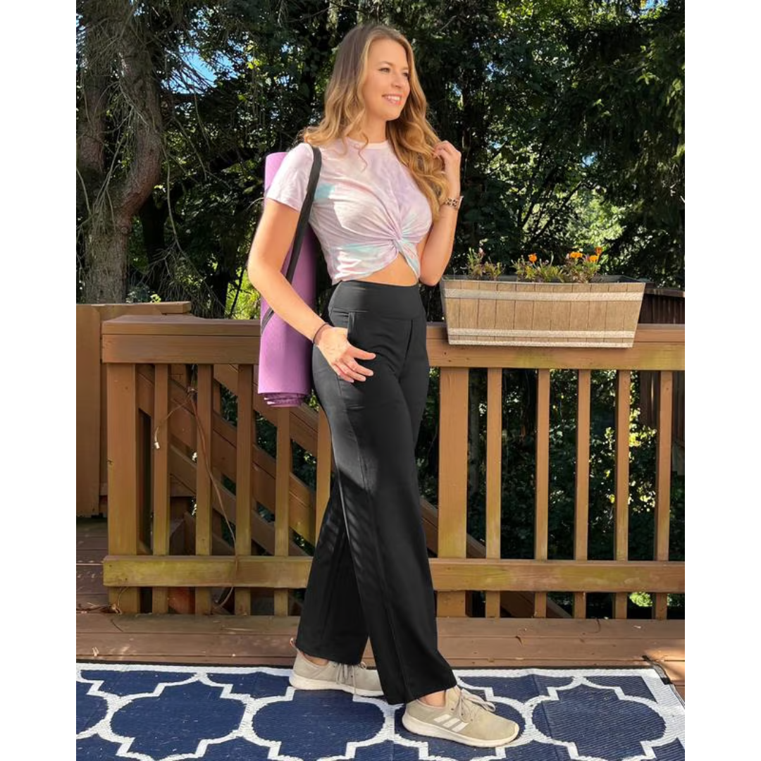 Liliane – Elegant and Loose High-Waisted Pants
