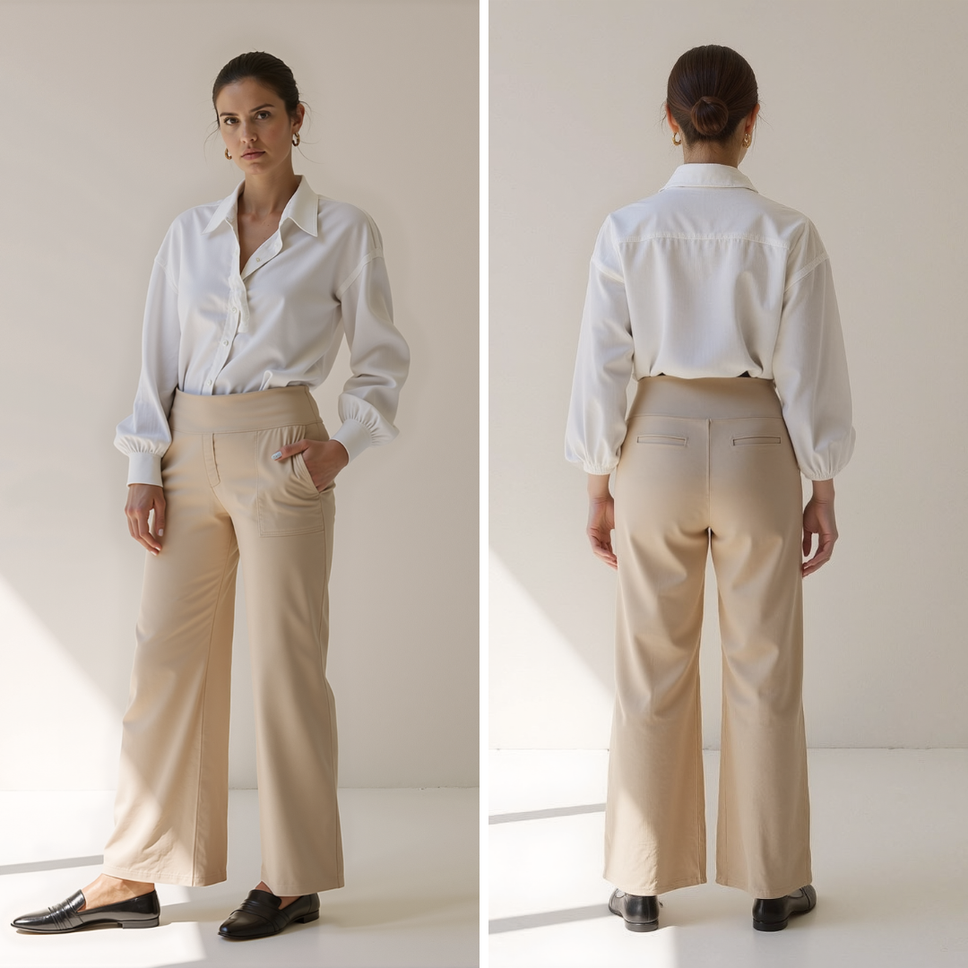 Liliane – Elegant and Loose High-Waisted Pants