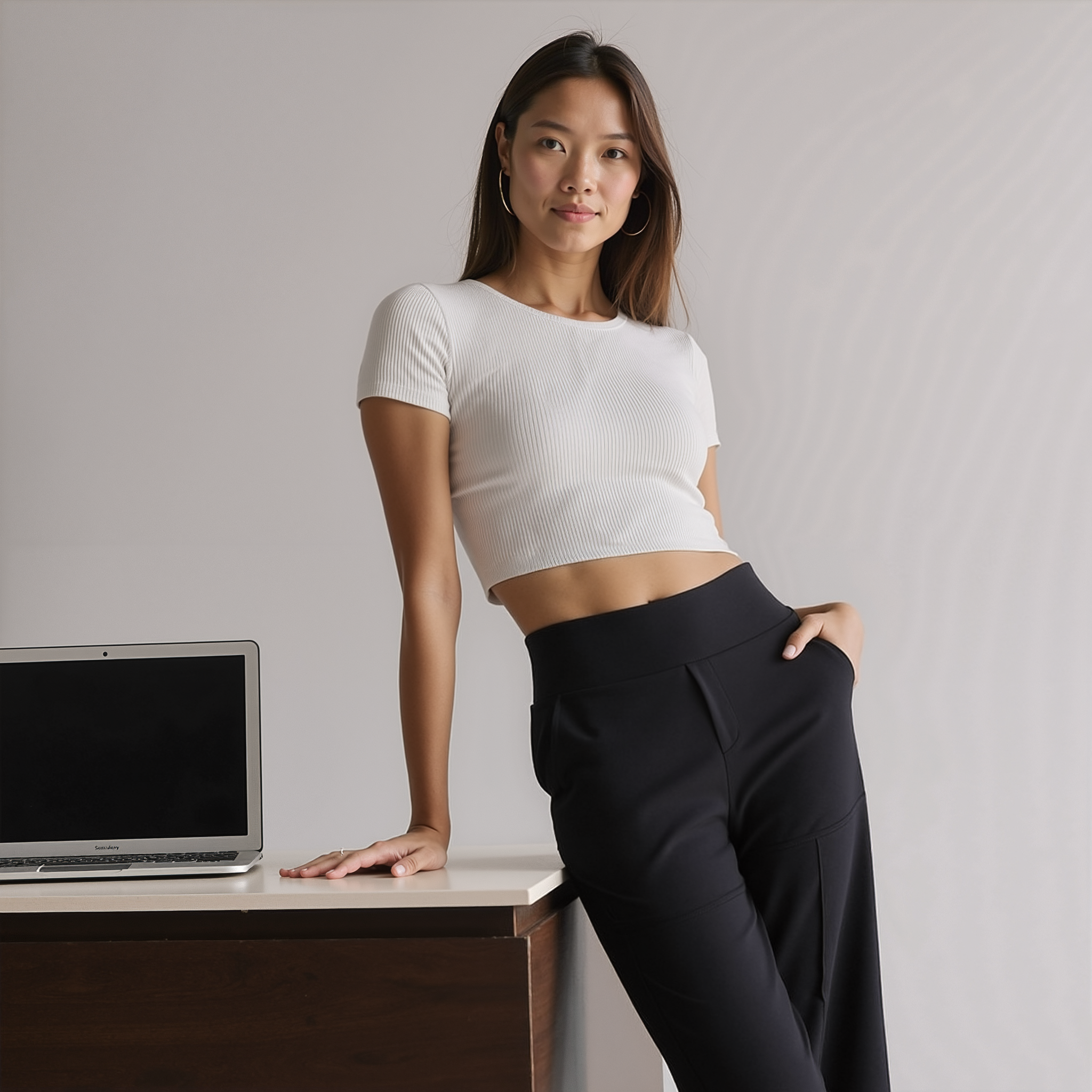 Liliane – Elegant and Loose High-Waisted Pants