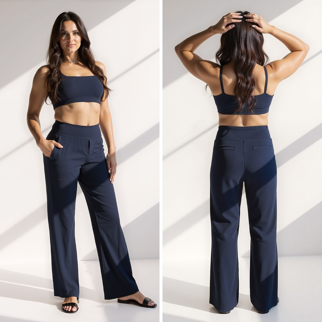Liliane – Elegant and Loose High-Waisted Pants