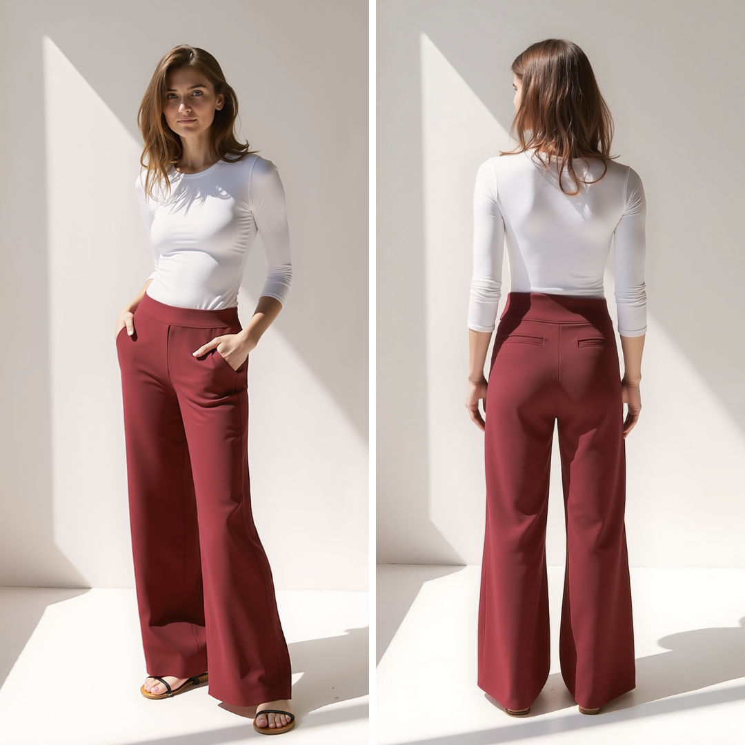 Liliane – Elegant and Loose High-Waisted Pants