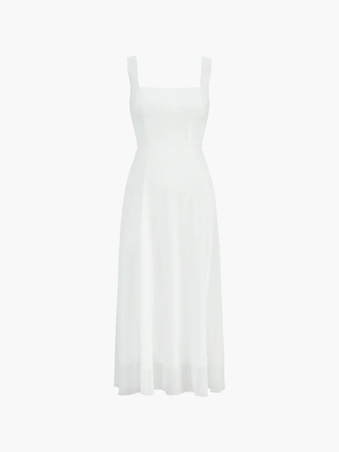 Sara® | Solid Elegant Style Cami Long Dress