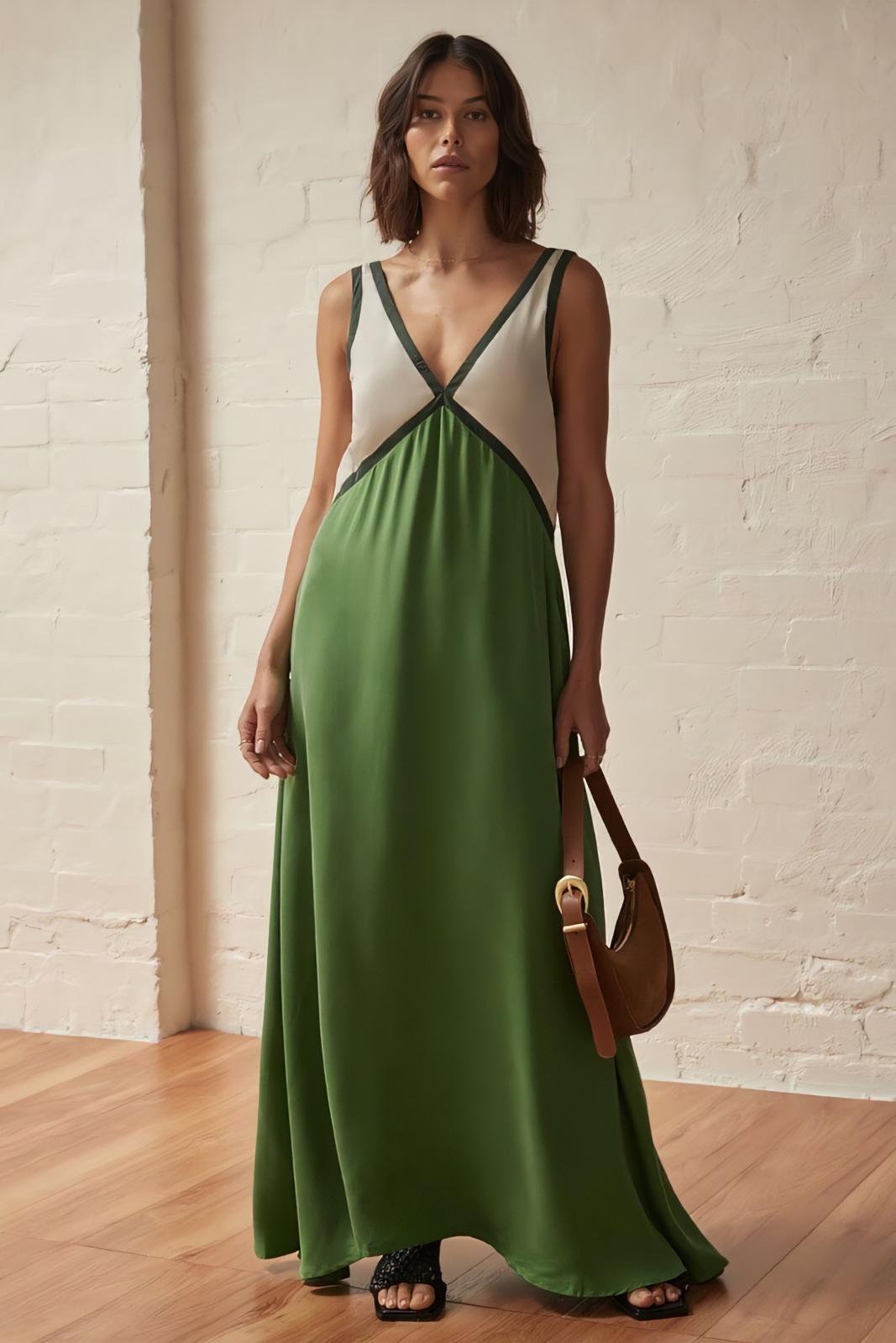 Elena - Sleeveless Midi Dress
