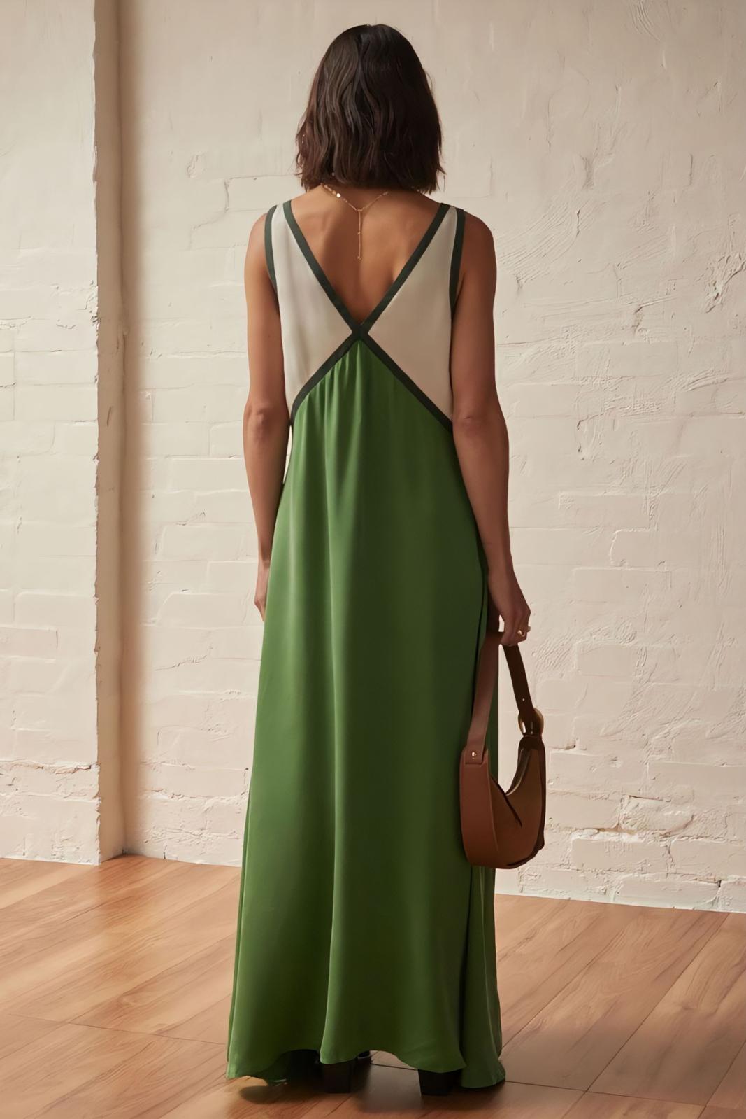 Elena - Sleeveless Midi Dress