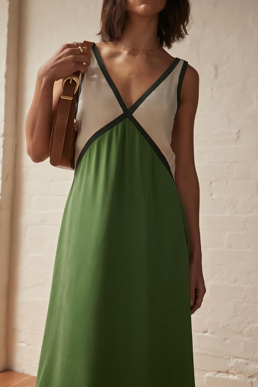 Elena - Sleeveless Midi Dress