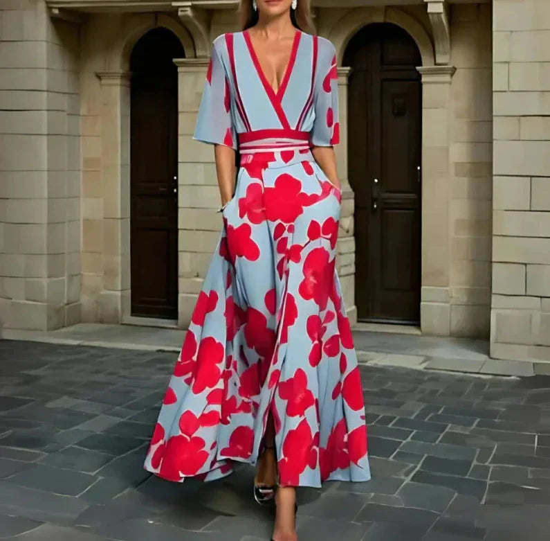 Brooklyn® | Everly Floral Wrap Dress