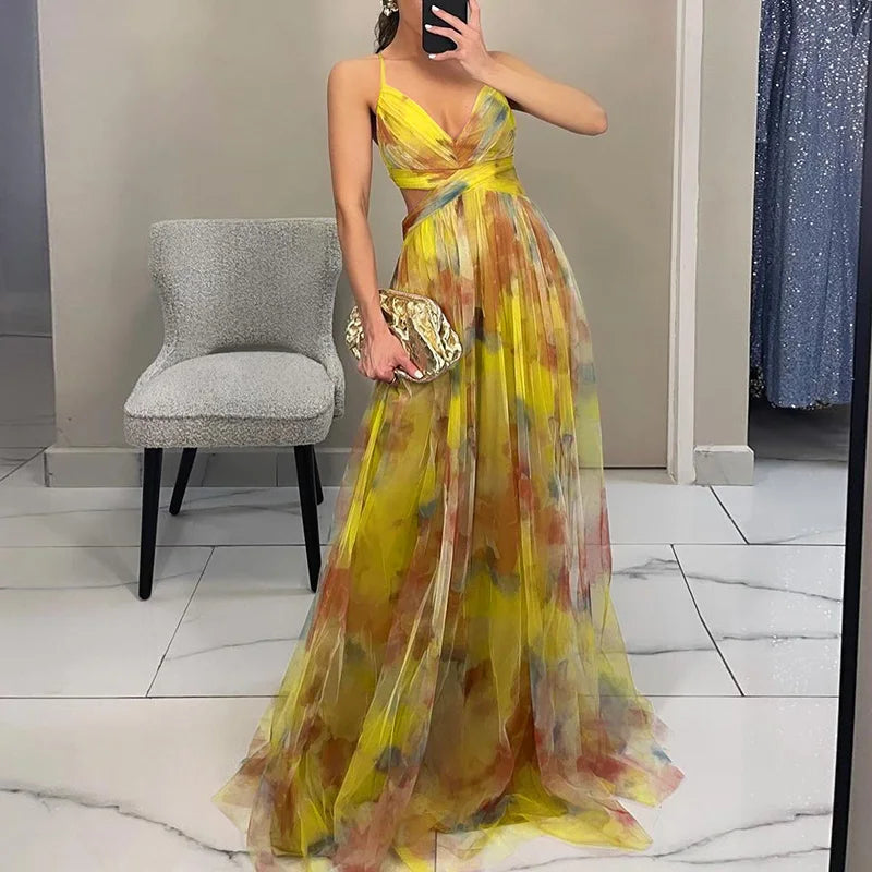 Giselle™ | Enchanting Floral Maxi Dress