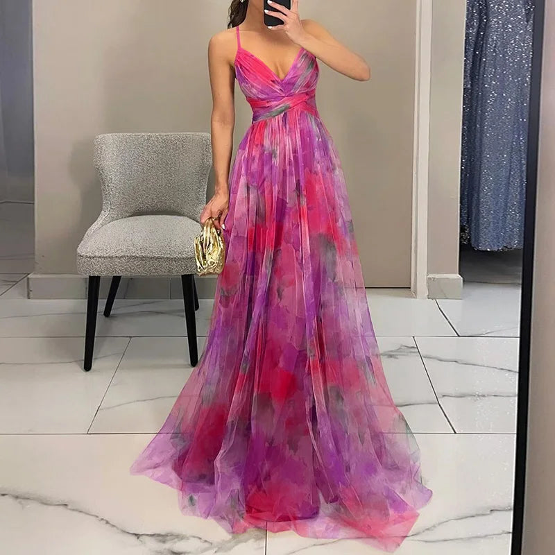 Giselle™ | Enchanting Floral Maxi Dress