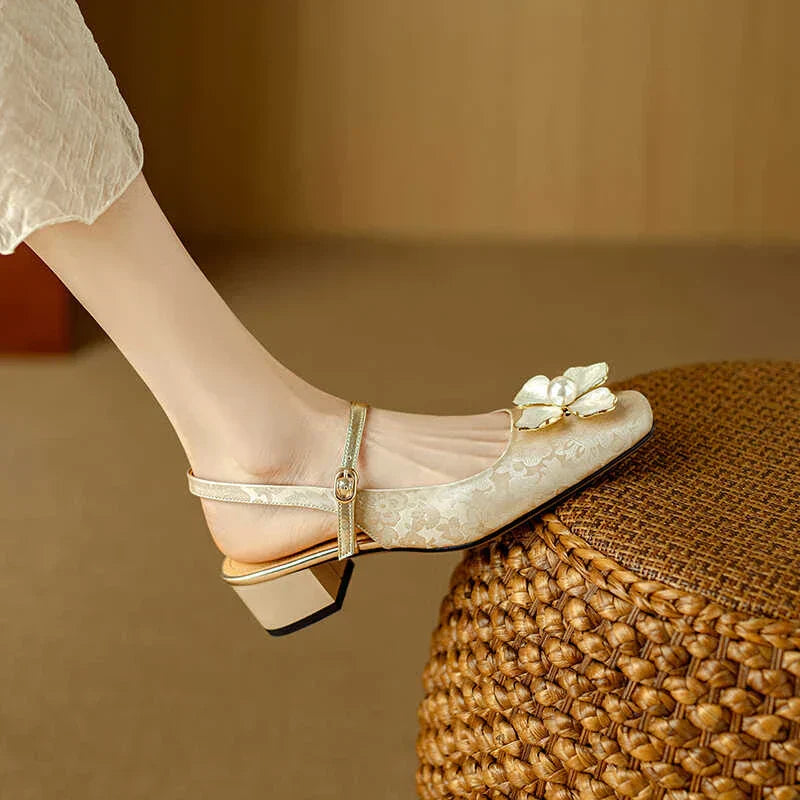 Solenza™| Genine Slingback Pumps