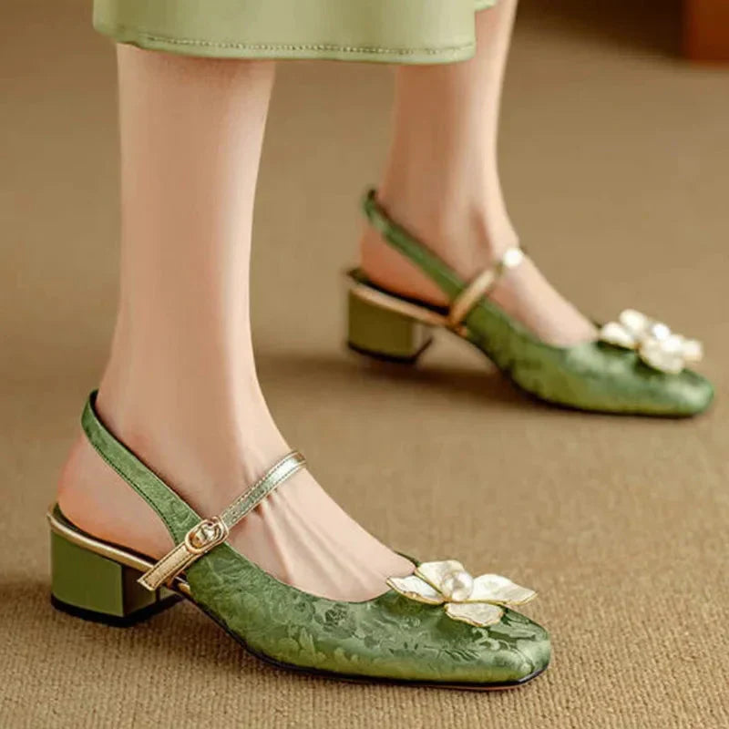 Solenza™| Genine Slingback Pumps