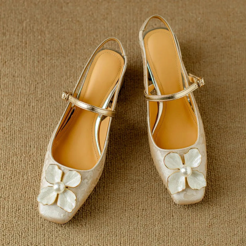Solenza™| Genine Slingback Pumps