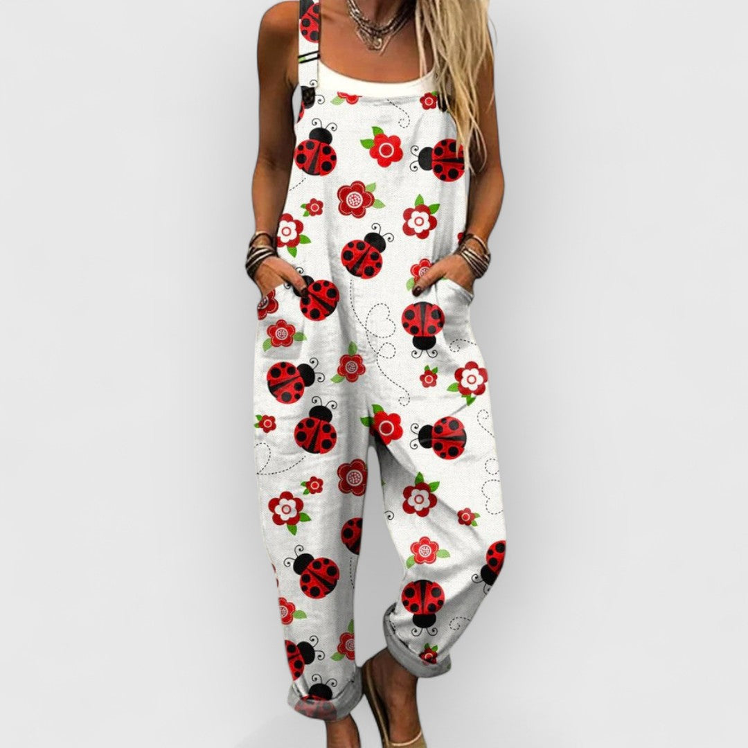 Anaïs | Vintage Floral Jumpsuit for Women