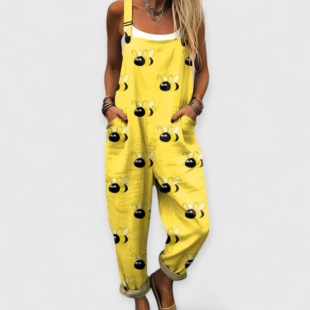 Sandy | Elegant artisan jumpsuit for everyday comfort